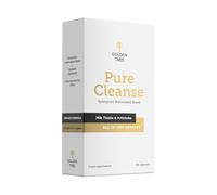 Golden Tree Pure Cleanse - Herbal Supplement with Milk Thistle, Artichoke Extract, Vitamin C and Vitamin B3 - 30 Capsules for Daily Use - Made in the EU