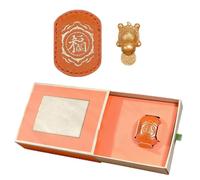Golden Turtle Keepsake, 2026 Golden Turtle Charm Bites onto Luck, Never Lets Go (Orange Blessing)