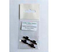 Golden Valley Hobbies GVNEM04 Conversion NEM Pockets for OO Bachmann Bulleid Coaches (2 Pairs)