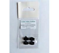 Golden Valley Hobbies GVNEM08 Conversion NEM Pockets Lima Coach Bogies OO (2 Pairs)