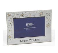 Golden Wedding Frame Silver
