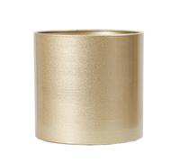 Golden Wide Mouth Flower Vase Iron Stand For Elegant Indoor