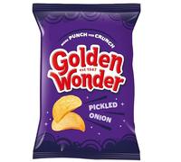 Golden Wonder - Crisps Pickled Onion, 32 x 32.5g