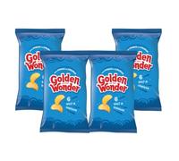 Golden Wonder Multipack Crisps Salt & Vinegar 4 x Pack of 6 (25g)