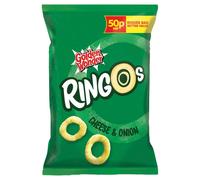 Golden Wonder Ringos Cheese & Onion 25g (Pack of 48)