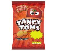 Golden Wonder Tangy Toms Crisps 28g Case of 36