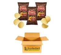 Golden Wonder Variety Crisp Pack - 3 x 25g Potato Crisps | Cheese & More Flavours | Snack Multi-Pack (3 pack - 2x Roast Chicken, 2x Smoky Bacon, 2x Sausage Tomato)