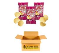 Golden Wonder Variety Crisp Pack - 3 x 25g Potato Crisps | Cheese & Onion, Salt & Vinegar & Ready Salted Flavours | Crunchy Snack Multi-Pack (3 Pack - 6x Smoky Bacon)