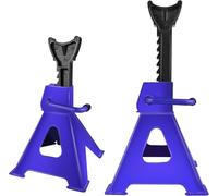 Goldenanttool Portable Heavy Duty 3 Ton Axle Jack Stands, Car Jack Stand Repairing Tool, Adjustable Height, 4 Splayed Support, Pair of 2, Fits Most Cars and Light Vans, 4000lbs Capacity