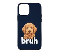 Goldendoodle Bruh Funny Dog Lover Meme Fluffy Art Tee Case for iPhone 12 mini