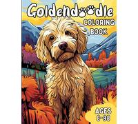 Goldendoodle Coloring Book: Awesome Goldendoodle Coloring Book for Anyone