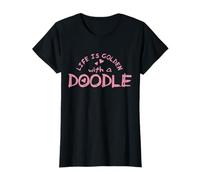Goldendoodle Dog Life is Golden with A Doodle Dog Gift T-Shirt