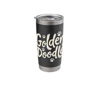 Goldendoodle Dog Stainless Steel Insulated Tumbler