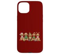 Goldendoodle Dogs Christmas Lights Golden Doodle Dog Lover Case for iPhone 15 Plus