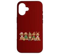 Goldendoodle Dogs Christmas Lights Golden Doodle Dog Lover Case for iPhone 16
