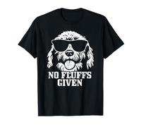 Goldendoodle Labradoodle No Fluffs The Dood Funny Doodle Dog T-Shirt