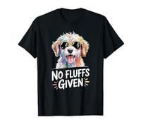 Goldendoodle Labradoodle No Fluffs The Dood Funny Doodle Dog T-Shirt