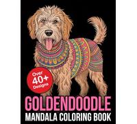 Goldendoodle Mandala Coloring Book