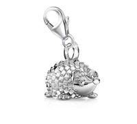 Goldene Hufeisen Lobster Clasp Charm Pendant for Charm Bracelet or Charm Chain 925 Silver Animals, Extra, Sterling Silver, No Gemstone