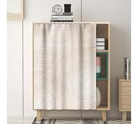 GoldeneAmeisen Short Sheer Kitchen Window Curtain,Kitchen Curtains For Windows,Small Curtain,hemmed Edged,Drapes Light Filtering,Mould Resistantfor Bedroom,Living Room,Kitchen,Balcony Cafe Windows