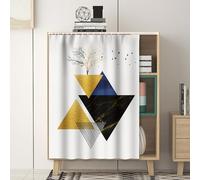 GoldeneAmeisen Short Sheer Kitchen Window Curtain,Kitchen Curtains For Windows,Small Curtain,hemmed Edged,Drapes Light Filtering,Mould Resistantfor Bedroom,Living Room,Kitchen,Balcony Cafe Windows