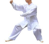 GoldeneAmeisen Tai Chi Uniform,Unisex Martial Arts Clothing Kung Fu,Chinese Traditional Uniforms For Tai Chi And Wing Chun,Chinese Tang Clothing Suit,Easy To Wear,For Morning Exercise,Tai Chi,Kung Fu