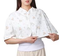 GoldeneAmeisen Women'S Shoulder Warmer,Woman'S Shoulders And Neck Shawl,Bed Shawls For Elderly Women,Soft Shoulder Protective Shawl Wraps With Buttons,Shoulders Shawls Cape Windproof