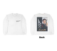 GoldenEye Poster Cotton Long-Sleeved T-Shirt James Bond White XXL