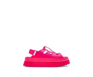 Goldenglow Toggle - female - UGG - Flat Sandals - Red - 8 UK - Shoes 8 UK