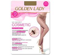 Goldenlady Women's Mysecret 15 Cosmetic Hold-Up Stockings, 15 DEN, Transparent (Melon A), Small (Size: 2 - S)