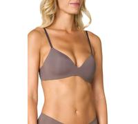Goldenpoint Women's Underwear - Top of the Underwear - Padded Triangle Era Seamless Lightly Padded with Adjustable Straps, bright grey (ral 7035), 2C