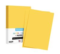 Goldenrod Pastel Colored Paper - 11" x 17" (Tabloid/Ledger Size) - Perfect for Documents, Invitations, Posters, Flyers, Menus, Arts and Crafts | Regular 20lb Bond (75gsm) | Bulk Pack of 100 Sheets