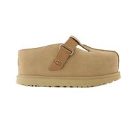 Goldenstar Hi Clog Mules - Leather - Beige, female, UGG, Clogs, Beige, 6 UK, Shoes 6 UK
