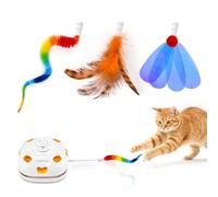 GoldenSun Interactive Cat Toy for Domestic Cats, 3 Piece Accessories, Fits 4-in-1 and 5-in-1 Cat Toys