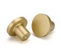 goldenwarm 10 Pack Gold Kitchen Cabinet Knobs Cupboard Knobs for Wardrobe Door Gold Drawer Handles,Aluminum Alloy