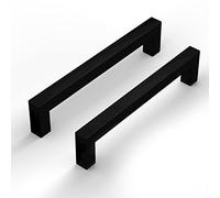 Goldenwarm 20 Pack 128mm Black Kitchen Cupboard Handle Cabinet Handle Kitchen Drawer Handle Drawer Pull Handle Drawer Handle Stainless Steel