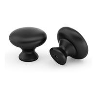 goldenwarm 20 Pack Black Drawer Knobs Matte Black Cabinet Knobs for Kitchen Doors & Cupboards