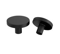 Goldenwarm 20Pack Black Knobs for Cupboards Black Drawer Knobs Aluminium Alloy