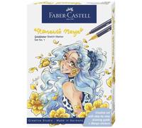 Goldfaber Double-Sided Markers 8 Pens + Accessories