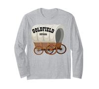 Goldfield Nevada Covered Wagon for Men Women. Long Sleeve T-Shirt