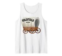 Goldfield Nevada Covered Wagon for Men Women. Tank Top