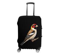 Goldfinch Personalized Luggage Case Cover Protective Suitcase Covers Washable Bag Protector for Travel XL