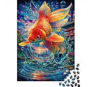 Goldfish 1000 Piece Jigsaw Puzzle with Whimsical Design - A Charming Challenge for Adults And Kids Age 14 Years Up70x50cm/1000pcs