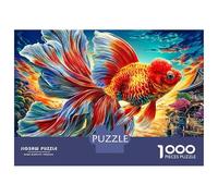 Goldfish 1000 Piece Jigsaw Puzzle with Whimsical Design - A Charming Challenge for Adults And Kids Age 14 Years Up38x26cm/1000pcs