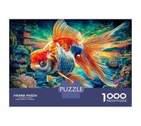 Goldfish 1000 Piece Jigsaw Puzzle with Whimsical Design - A Charming Challenge for Adults And Kids Age 14 Years Up52x38cm/1000pcs