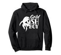 Goldfish Boy Goldfishs Lover Owner Pullover Hoodie