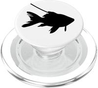 Goldfish on a Leash - Pet Fish Funny PopSockets PopGrip for MagSafe
