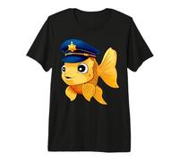 Goldfish Police Officer Premium T-Shirt