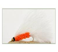 Goldhead Orange Cats Whisker - High-Visibility Stillwater Trout Lure- 6 pack