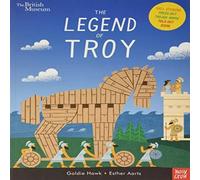 Goldie Hawk British Museum: The Legend of Troy Paperback Book Goldie Hawk Multicolor